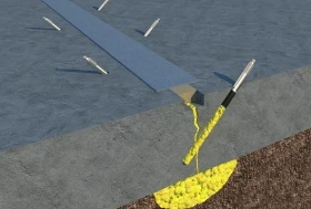 инъектирование трещин в бетона