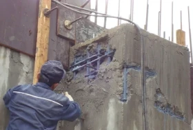 Ремонт бетонных колонн