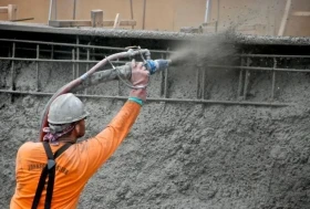 Всё о «сухом» торкретирование