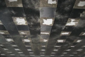 Усиление монолитных и пустотных плит углеволокном