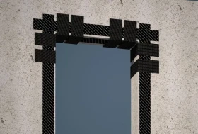 Усиление проёмов углеволокном