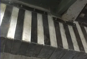 Усиление балок и ригелей углеволокном