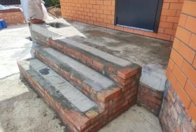 Гидроизоляция кирпичного крыльца с материалами MAPEI