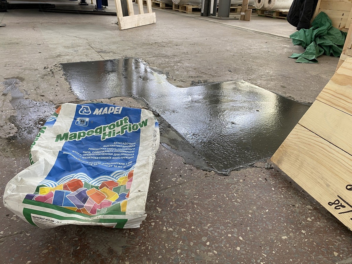 Нанесение Мапеграут Хай-Флоу Нанесение Мапеграут Хай-Флоу