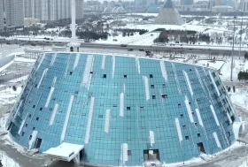 Система внешнего армирования от НЦК использована при реконструкции Казахского национального университета искусств, расположенного в Астане.