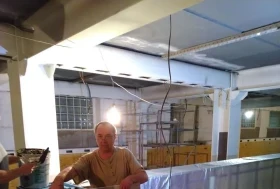 Барная стойка в стиле лофт