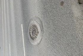 Установка люка на безусадочную смесь Установка люка на безусадочную смесь