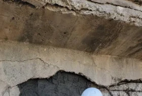 Мост на автодороге "Душанбе-Вахдат-Кулоб перевал Кулма до границы Китая"  республика Таджикистан