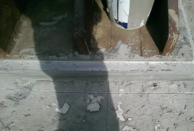 Буровая платформа Лукойл в Каспийском море