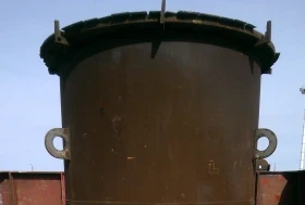 Буровая платформа Лукойл в Каспийском море