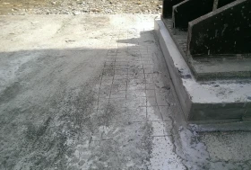 Буровая платформа Лукойл в Каспийском море