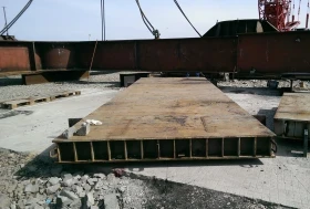 Буровая платформа Лукойл в Каспийском море