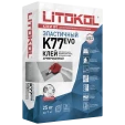 Цементный плиточный клей Litokol K77, мешок 25 кг