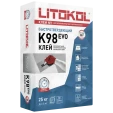 Быстротвердеющий плиточный клей Litokol K98, мешок 25 кг