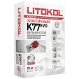 Белый плиточный клей Litokol K77, мешок 25 кг