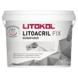Акриловый плиточный клей Litokol Litoacril Fix, ведро 5 кг