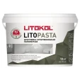 Готовая полимерная шпаклевка Litokol Litopasta, ведро 18 кг