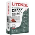 Цементная штукатурка Litokol CR300, мешок 25 кг