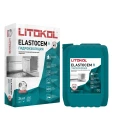 Полимерцементная гидроизоляция Litokol Elastocem, комплект 32 кг