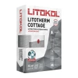 Штукатурно-клеевая смесь Litokol Litotherm Cottage, мешок 25 кг