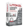 Цементный клей для утеплителя Litokol Litotherm Adesivo, мешок 25 кг