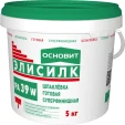 Шпаклевка готовая суперфинишная супербелая Основит Элисилк PA39 W, толщина слоя 0-2 мм