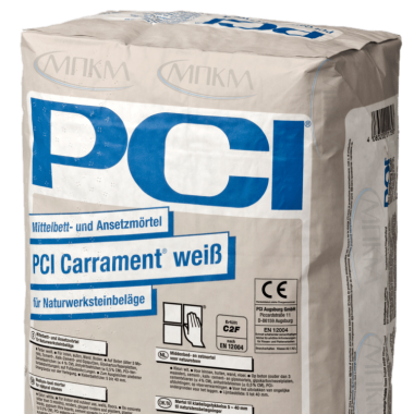 Плиточный клей PCI Carrament белый