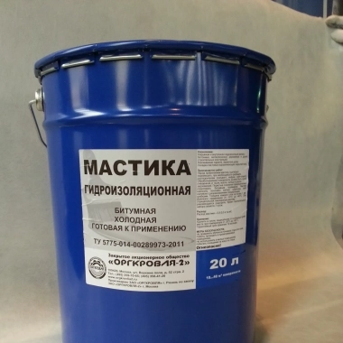 Мастика холодная битумно-полимерная