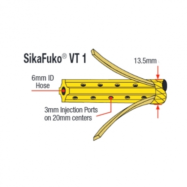 Инъекционный шланг SikaFuko VT 1