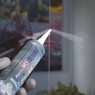 Прозрачный герметик Mapeflex MS Crystal