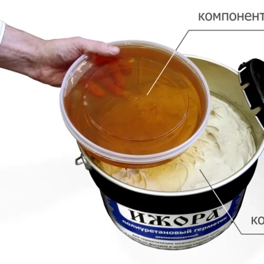 ИЖОРА герметик полиуретановый зимний