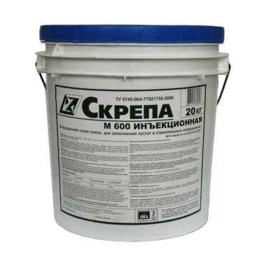 Скрепа М600 инъекционная