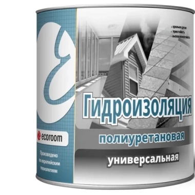 Гидроизоляция полиуретановая ecoroom универсальная