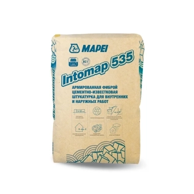 Цементно-известковая штукатурка INTOMAP 535