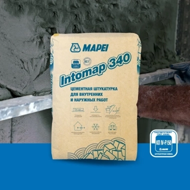 Цементная штукатурка INTOMAP 340