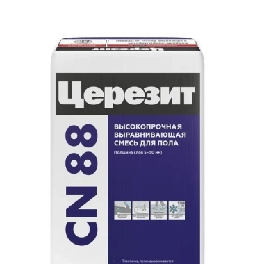 Цементная стяжка Ceresit CN 88