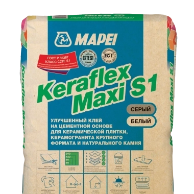 Эластичный цементный клей KERAFLEX MAXI S1
