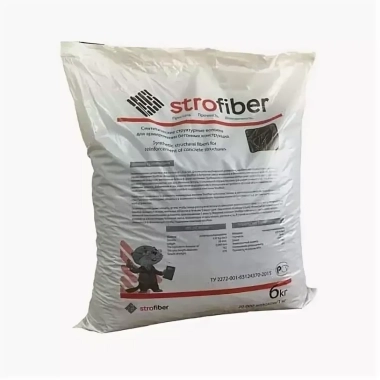 Полипропиленовая фибра STROFIBER