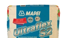 Высокоэластичный цементный клей ULTRAFLEX S2 GREY