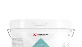 Краска акриловая для ванн и кухонь влагостойкая супербелая EcoRoom X-4