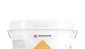 Краска акриловая для потолков супербелая EcoRoom Х-1