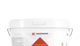 Штукатурка декоративная структурная трещиностойкая silkstone EcoRoom S-1