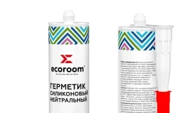 Герметик силиконовый нейтральный белый EcoRoom SN-01