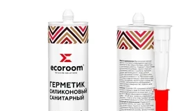 Герметик силиконовый санитарный прозрачный EcoRoom SS-02