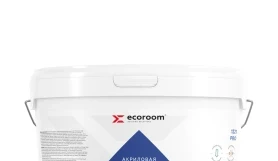 Гидроизоляция акриловая с армирующим волокном EcoRoom 1221 PRO