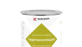 Гидроизоляция полиуретановая для фундамента hydroneed base EcoRoom