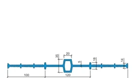 Гидрошпонка Аквастоп ДВ-320/20 ПВХ-П
