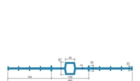Гидрошпонка Аквастоп ДВ-400/30.1 ПВХ-П