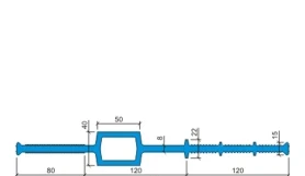Гидрошпонка Аквастоп ДВС-320/50 ПВХ-П
