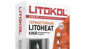 Термостойкий плиточный клей Litokol Litoheat, мешок 25 кг